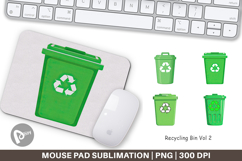Mouse Pad Recycling Bin Product Image 1