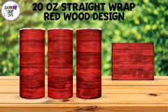 20 OZ Straight Tumbler Colored Wood Product Image 6