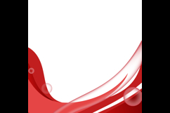 Red abstract dynamic wave decoration element background Product Image 2
