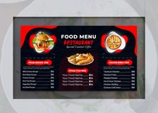 Digital Food Menu Design Template Product Image 3