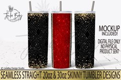 Red and Black Glitter Tumbler Sublimation Bundle PNG Bling Elegant Wedding Bridesmaid New Years