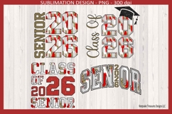 Senior 2026 Sublimation PNG Design|Class of 2026|Graduation Product Image 1