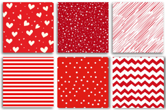 Red and White Digital Paper Product Image 4