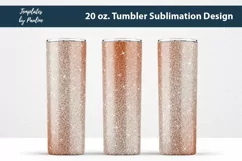 Red Beige Sublimation Tumbler Wrap for 20 oz tapered Skinny Tumbler