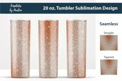 Red Beige Sublimation Tumbler Wrap for 20 oz Skinny Tumbler