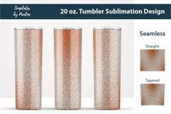 Red Beige Sublimation Wrap for 20 oz Skinny Tumbler