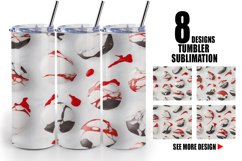 Marble Stone Background Tumbler Sublimation Wrap Product Image 1