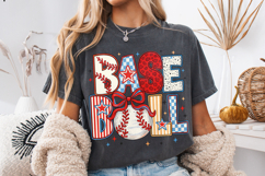 Baseball PNG, Preppy Baseball, Baseball Mom PNG, Game Day Product Image 3