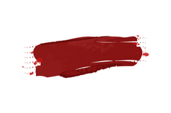 Red brush strokes abstract element decoration Product Image 1