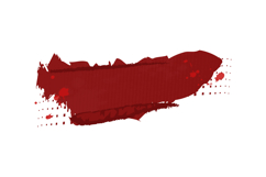 Red brush strokes abstract element graphic Product Image 1