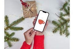 red christmas instagram highlight icons
