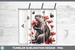 GorgeousRed Drips Tumbler design.