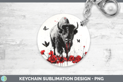 GorgeousRed Drips Keychain design.