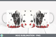 GorgeousRed Drips Mug Wrap design.
