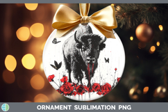 GorgeousRed Drips Ornament design.