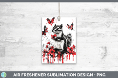 GorgeousRed Drips Air Freshener design.