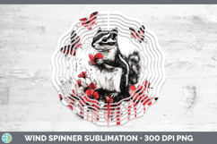 GorgeousRed Drips Wind Spinner design.