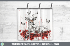 GorgeousRed Drips Tumbler design.