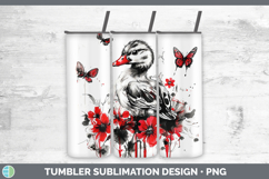 GorgeousRed Drips Tumbler design.