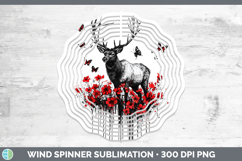 GorgeousRed Drips Wind Spinner design.
