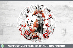 GorgeousRed Drips Wind Spinner design.