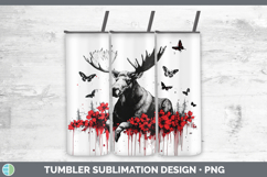 GorgeousRed Drips Tumbler design.
