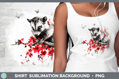 GorgeousRed Drips Shirt design.