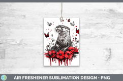 GorgeousRed Drips Air Freshener design.