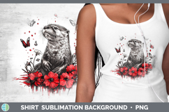 GorgeousRed Drips Shirt design.