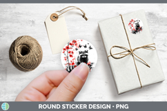 GorgeousRed Drips Stickers design.