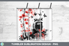 GorgeousRed Drips Tumbler design.