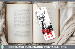 GorgeousRed Drips Bookmark design.