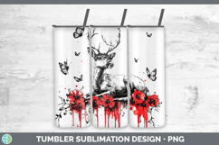 GorgeousRed Drips Tumbler design.