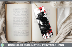 GorgeousRed Drips Bookmark design.