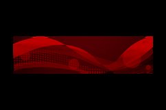 Red dynamic wavy and grunge halftone banner &amp; poster design Product Image 2