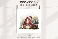 Red Farm Barn Landscape Field House Watercolor Clipart PNG  Transparent Print for invitation t-shirt designs sublimation kids printable digital watercolor red old farm barn house png, landscape clipart, Farm life jpeg sublimation clip art