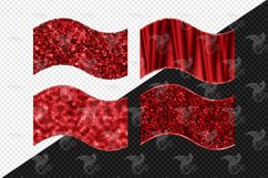 Red Glam Wave Borders Product Image 2