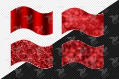 Red Glam Wave Borders Product Image 3