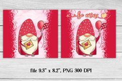Valentines tumbler bundle sublimation design wrap 20 Oz, Valentines gnome tumbler design,Valentines day tumbler wrap, gnome tumbler wrap.