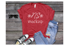 BELLA CANVAS 3001 t-shirt mockup BUNDLE Product Image 14