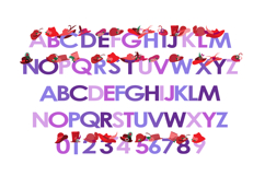 Red Hat Society Color Font Product Image 5