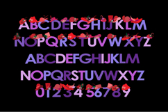 Red Hat Society Color Font Product Image 6