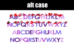 Red Hat Society Color Font Product Image 4
