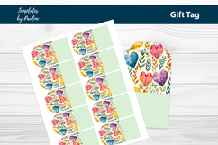 Printable Heart Product Label