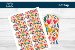 Red Heart Printable Heart Product Label