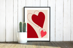 Red hearts flyers|Romantic cards Product Image 4