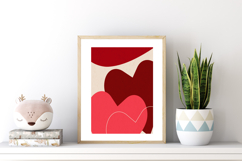 Red hearts flyers|Romantic cards Product Image 2