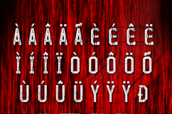 Red out reloaded font Product Image 4