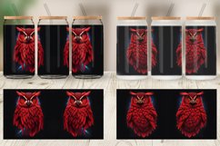Glass Can Wraps Red Owl Product Image 2