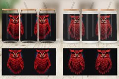 Glass Can Wraps Red Owl Product Image 3